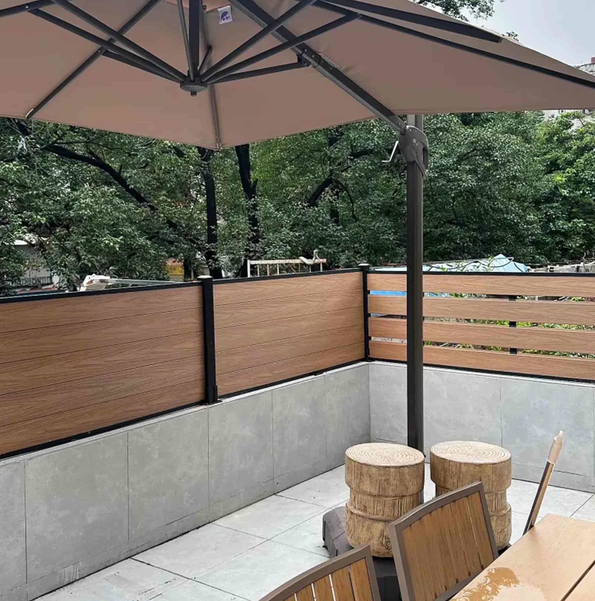 Wholesale UV‑Resistant ASA WPC Yard Privacy Fence Panels