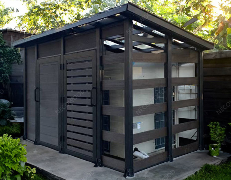 45㎡ Outdoor Storage Room – Built in 6 Days with Aluminum & WPC
