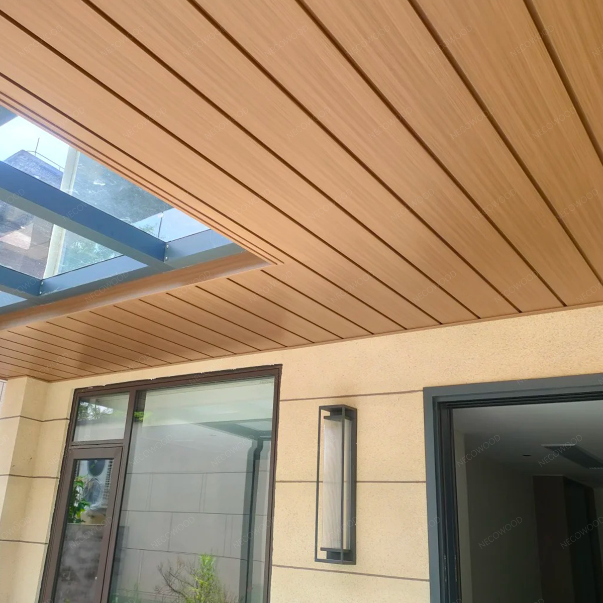Necowood ASA Outdoor Ceilings - Southeast Asia & Middle East Application Cases