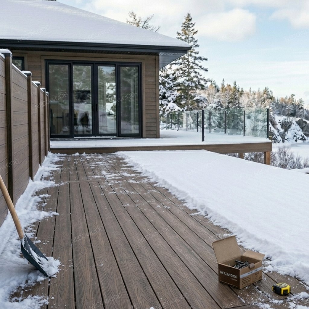 Tougher Than a Moose: NECOWOOD’s -35°C Tested WPC Boards Land in Canada