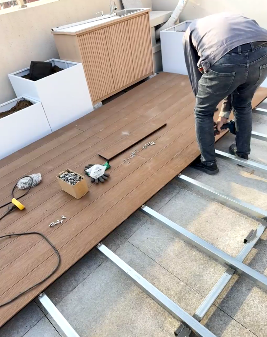 How to Install Hollow WPC Decking