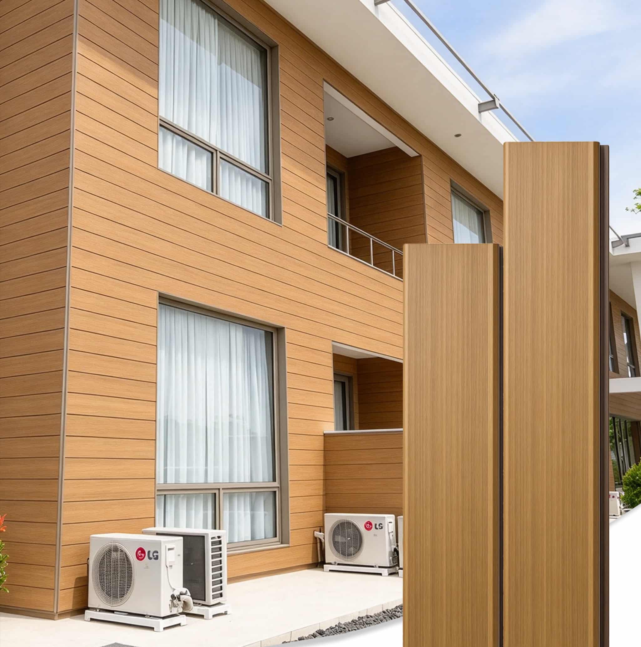 ASA WPC Exterior Wall Cladding Panel