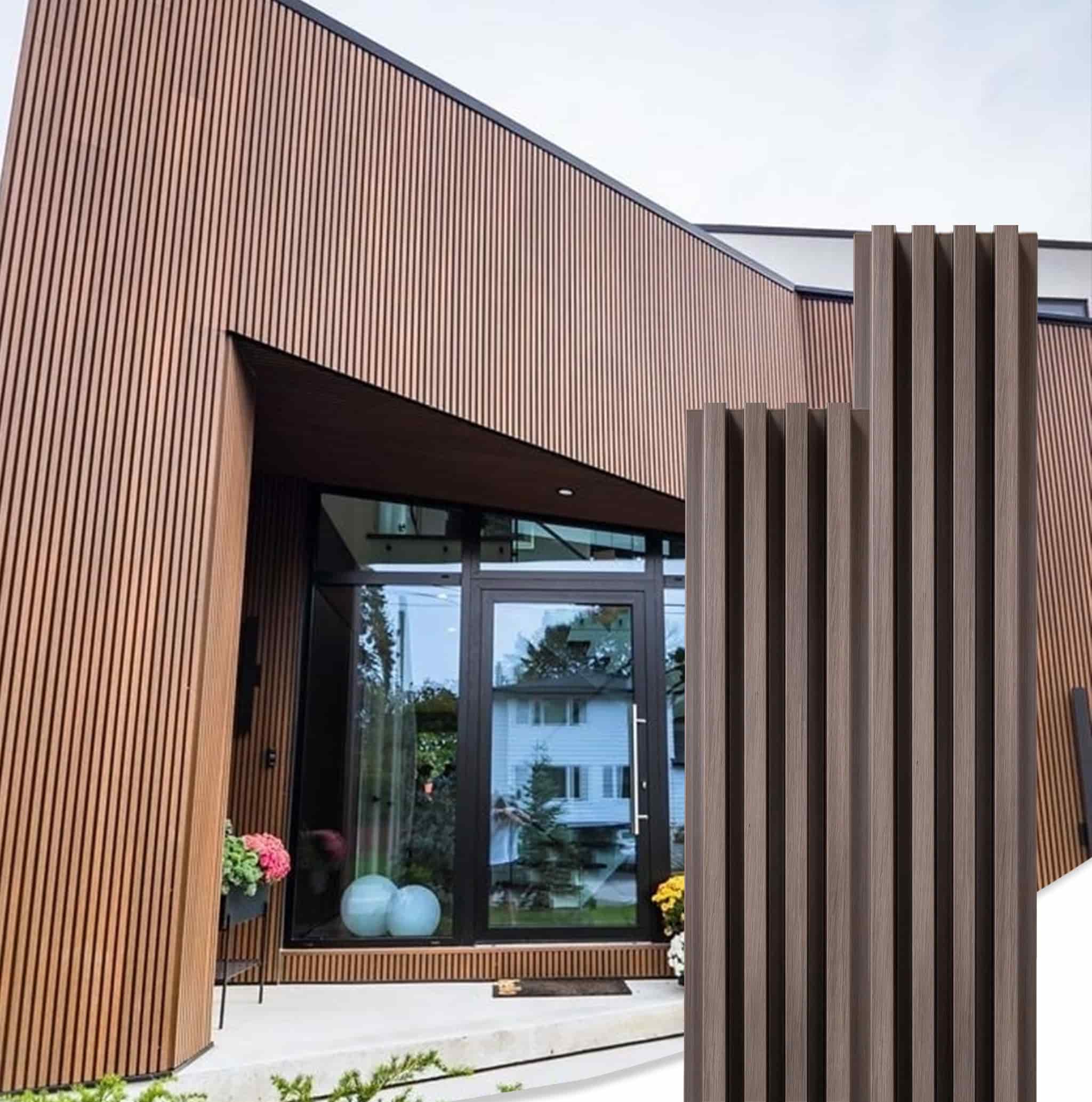 ASA WPC Fluted Exterior Wall Panel