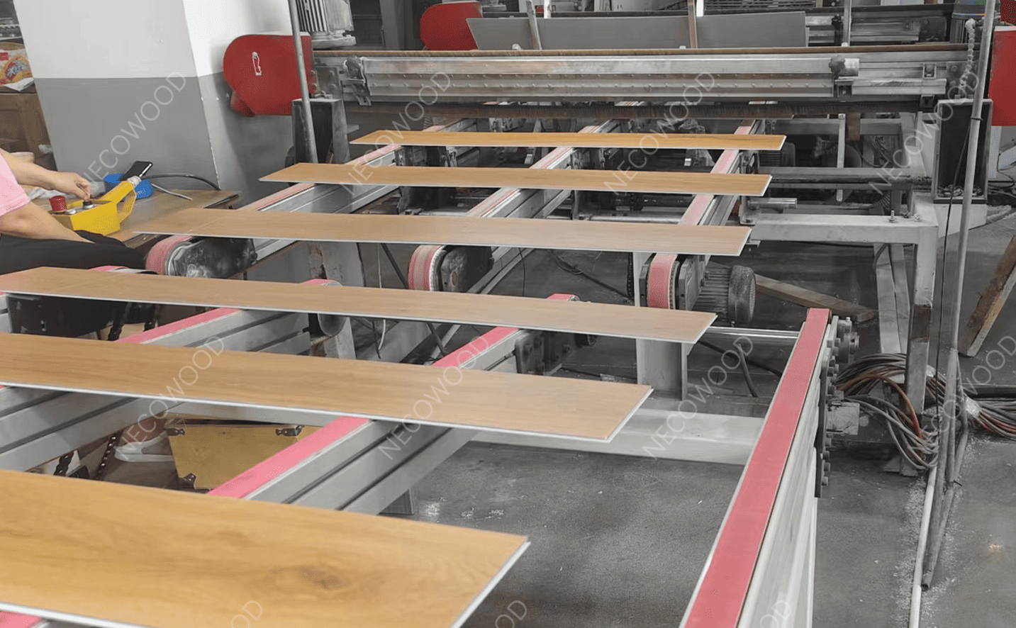 NECOWOOD state-of-the-art flooring production facility in Huizhou, China