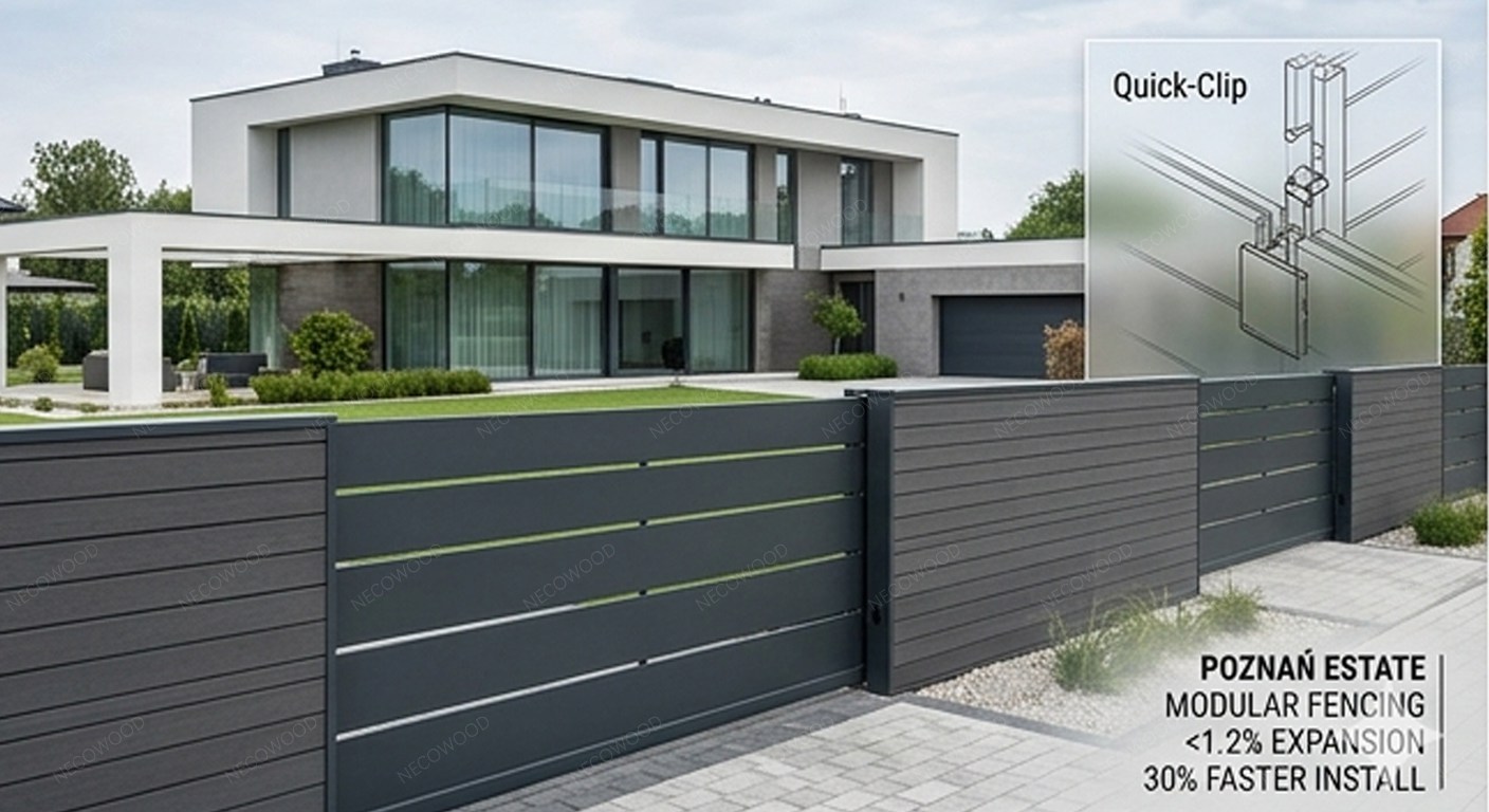 WPC Cladding and Fencing system Poland