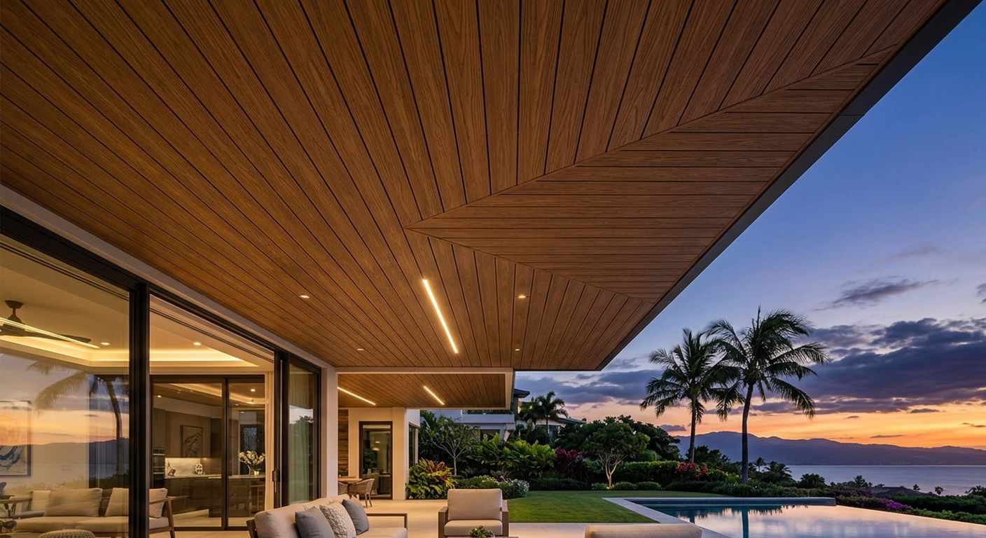 WPC Outdoor Ceiling System Components