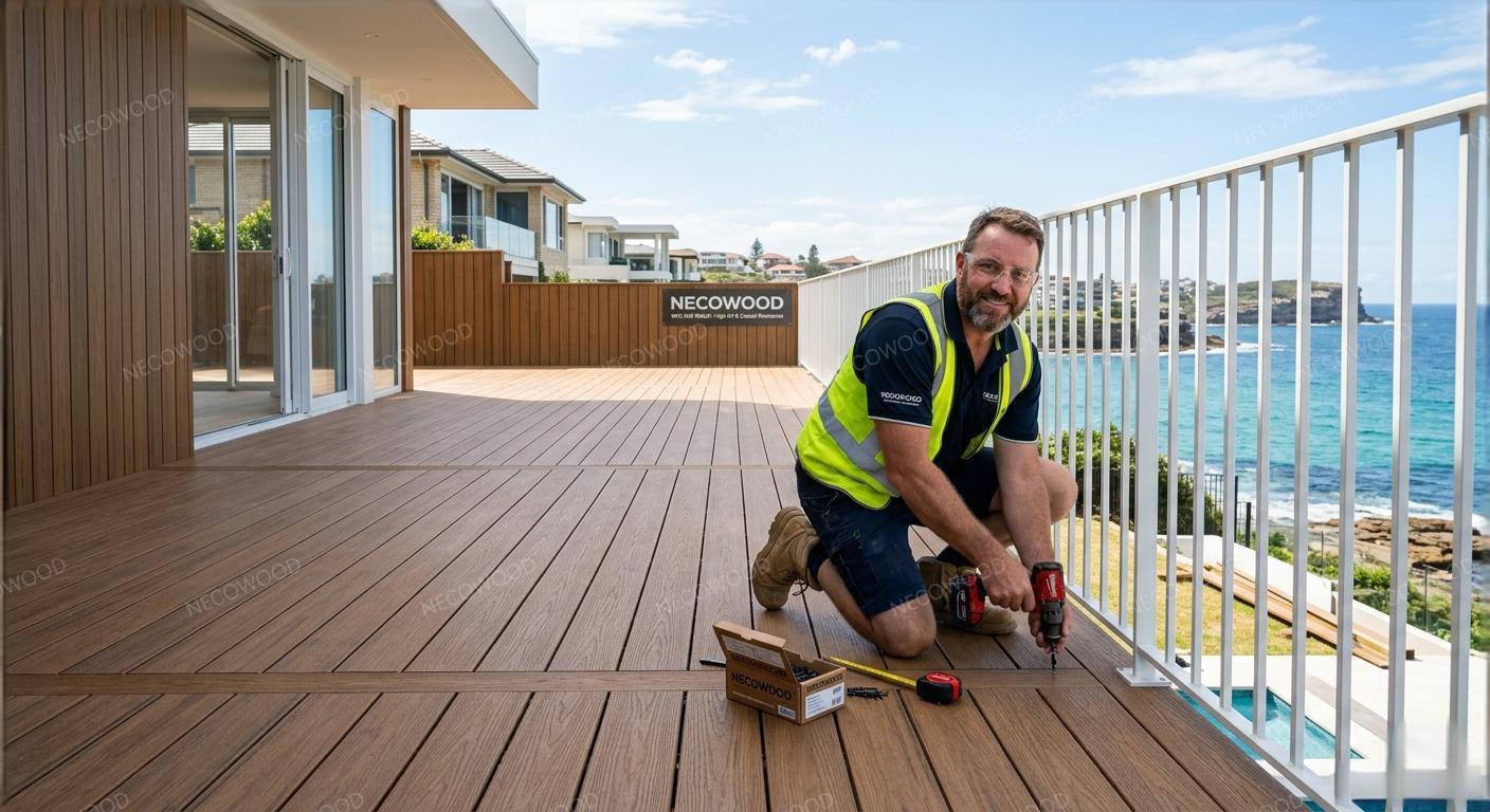 NECOWOOD WPC Decking Sydney Installation