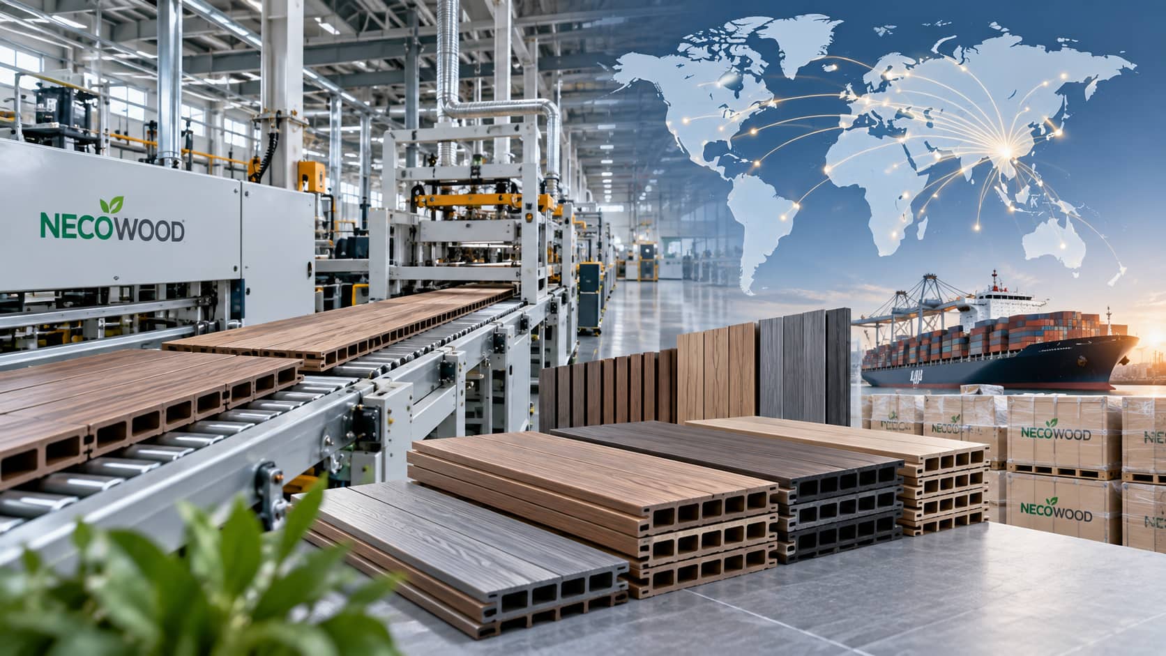 NECOWOOD manufacturing facility