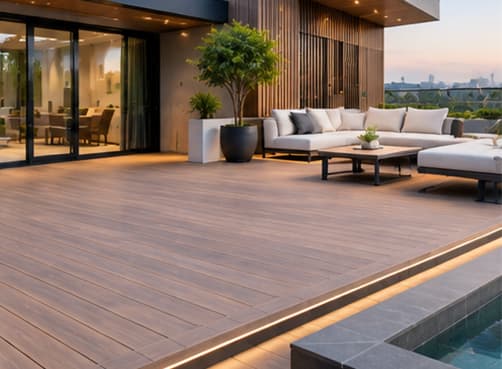 Villa Terraces and Courtyards
