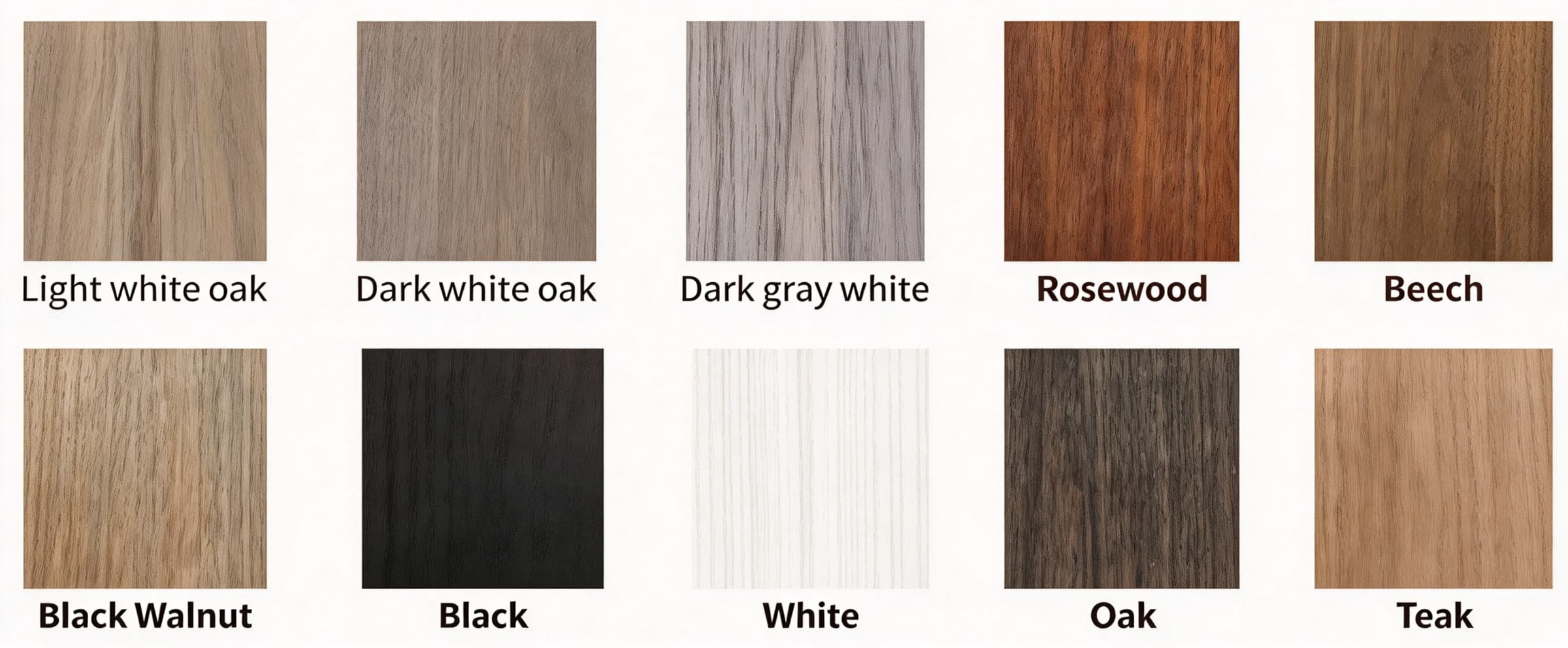 ASA WPC fluted exterior wall panel color palette with wood grain and architectural shades for facade cladding