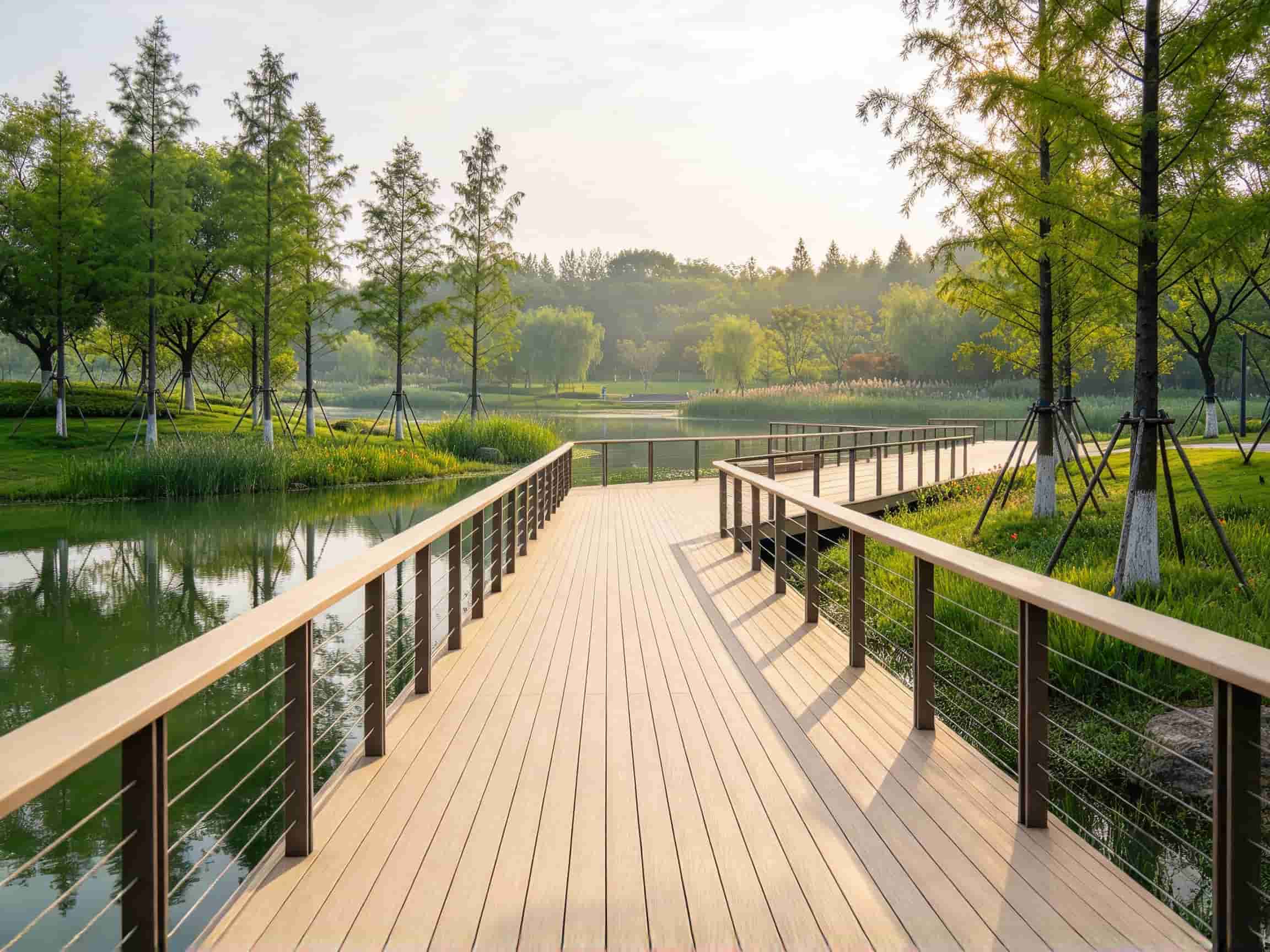 Park & Scenic Boardwalk WPC decking