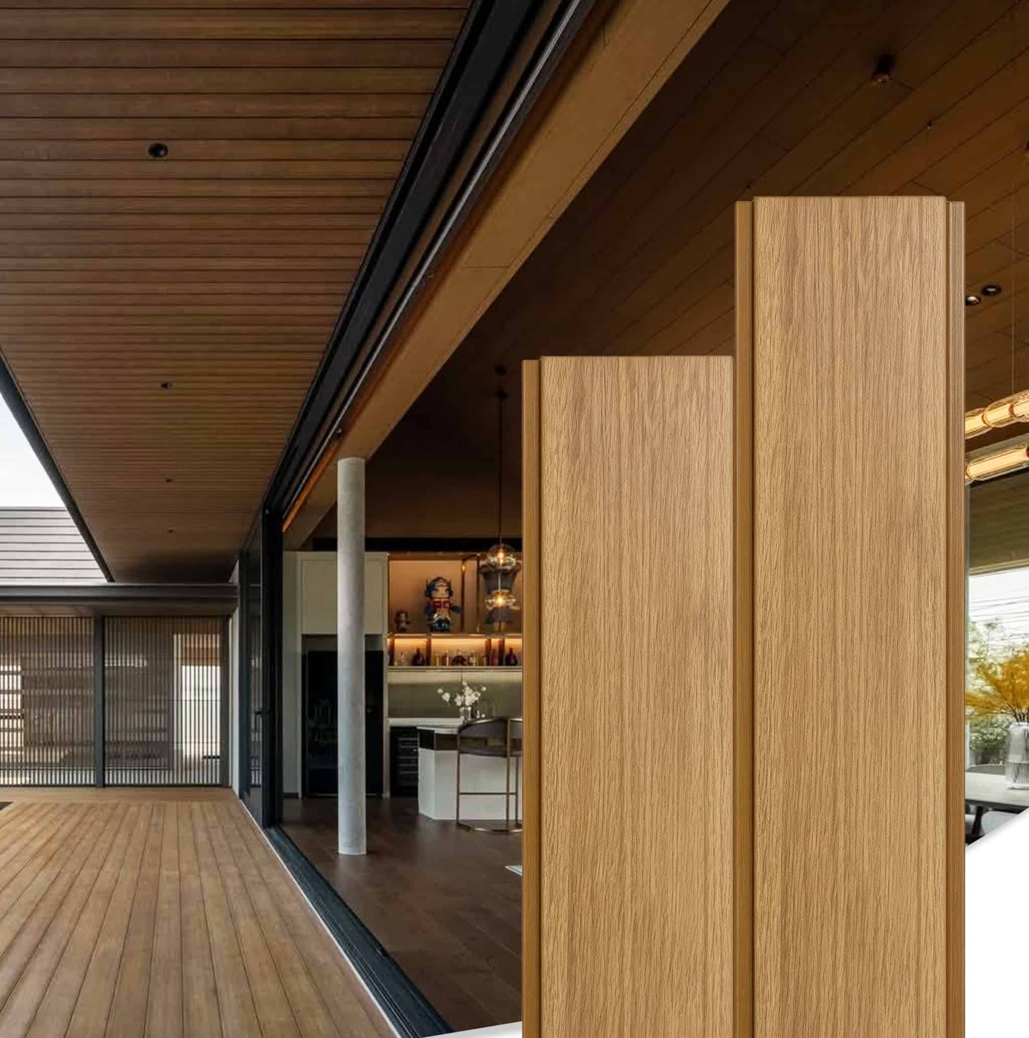 Low-Maintenance Co-extruded ASA Flat Wall Siding