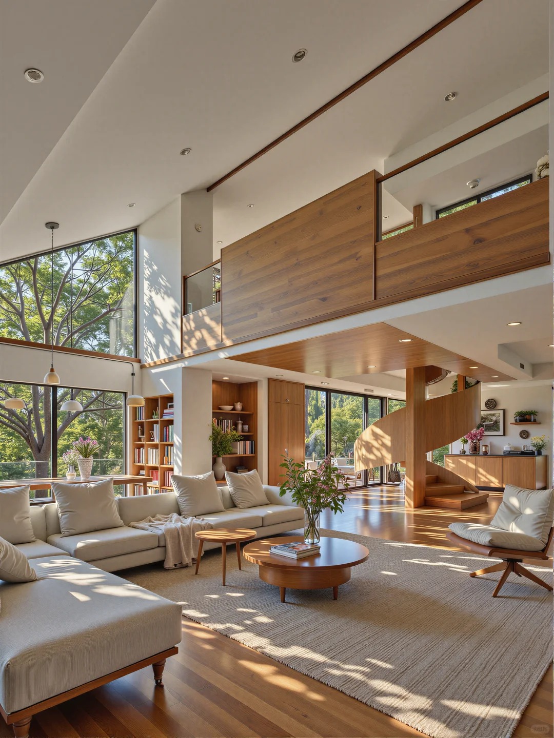Modern Minimalist Open Plan Office Interior Renovation Case