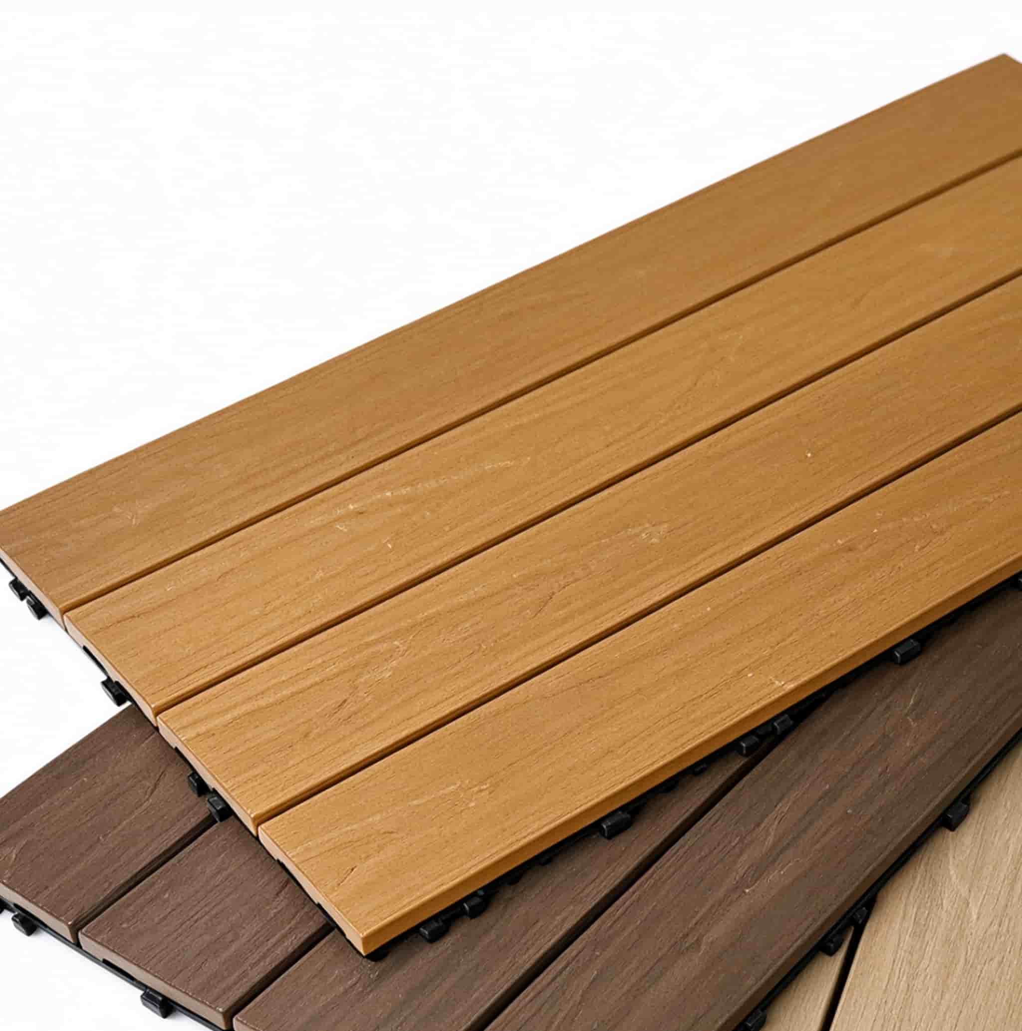 Necowood 300*600 WPC ASA DIY Patio Floor Tiles
