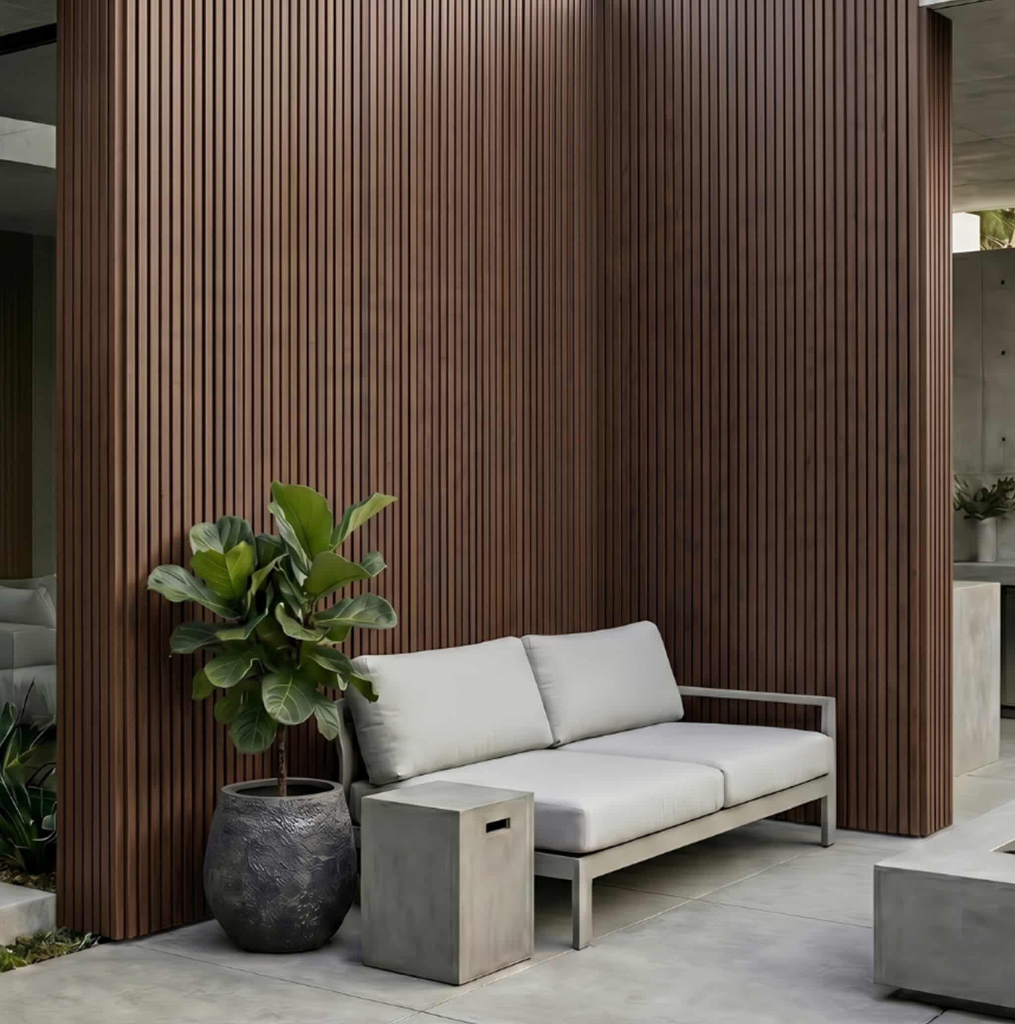 Necowood ASA Wall Cladding UV Resistant Panels