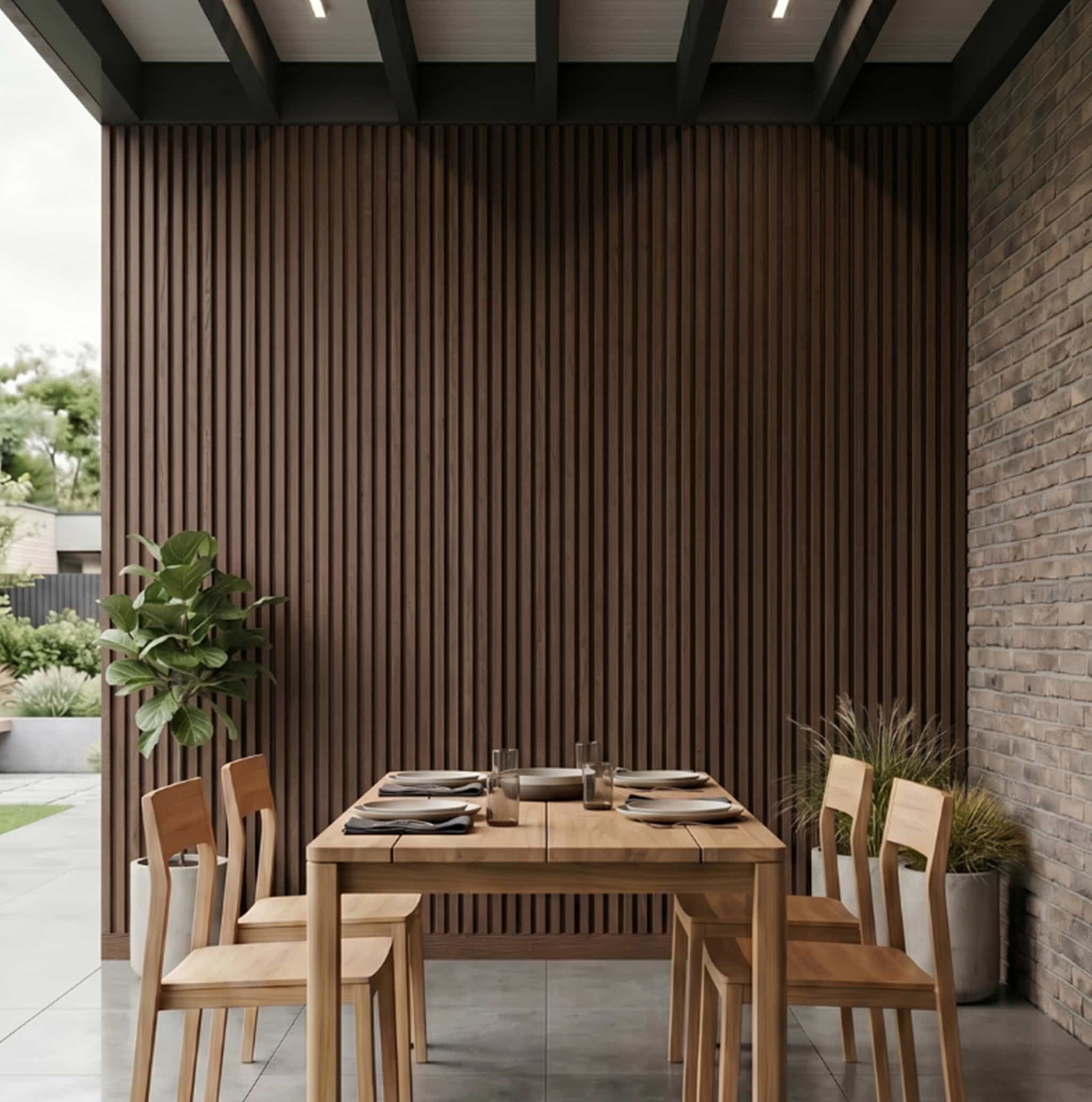 Necowood ASA Wall Cladding UV Resistant Panels