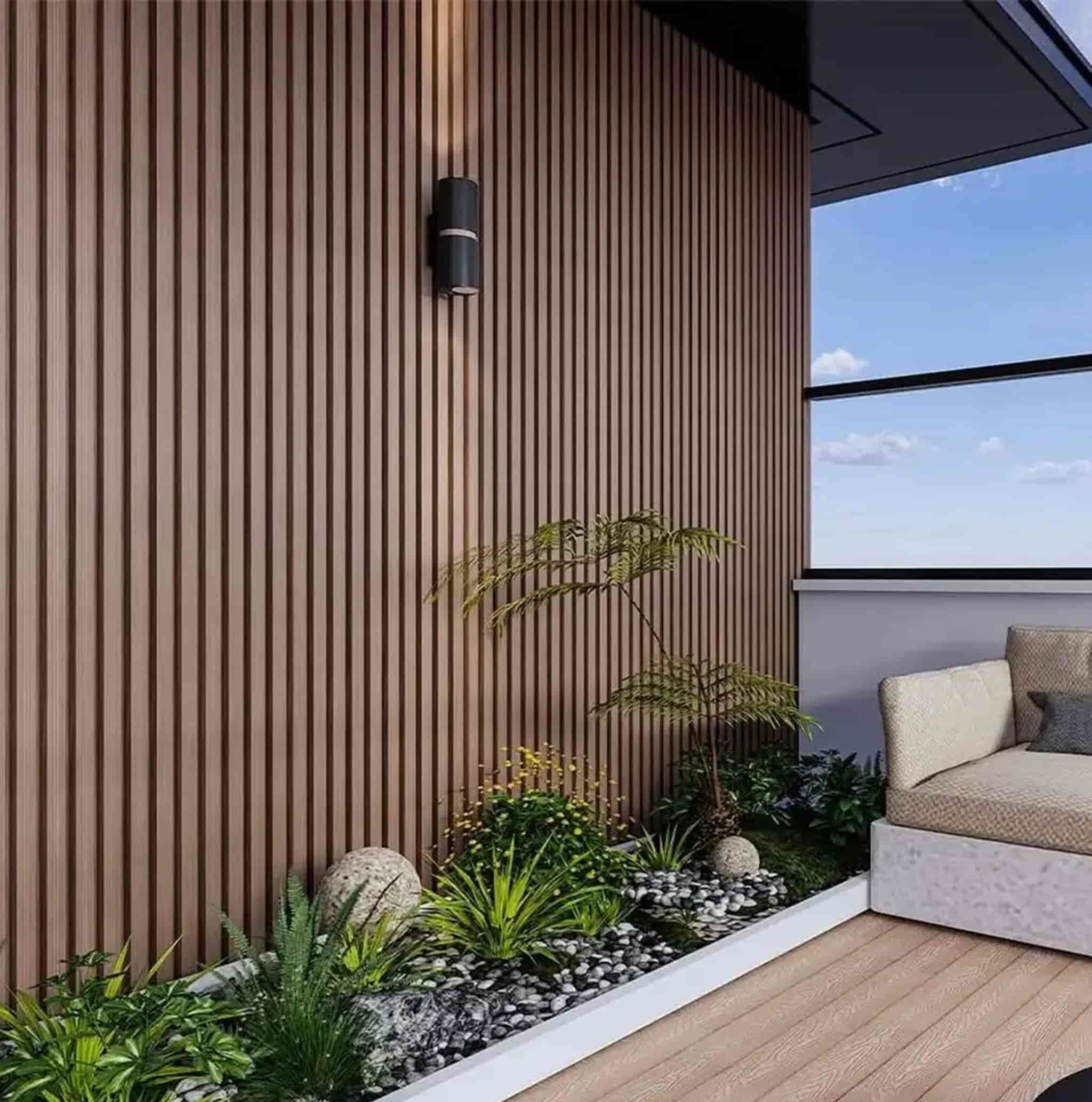 Necowood ASA Wall Cladding UV Resistant Panels