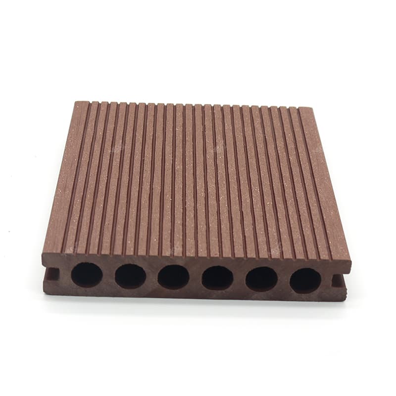 Outdoor WPC Round Hole Composite Decking Outdoor WPC Round Hole Composite Decking