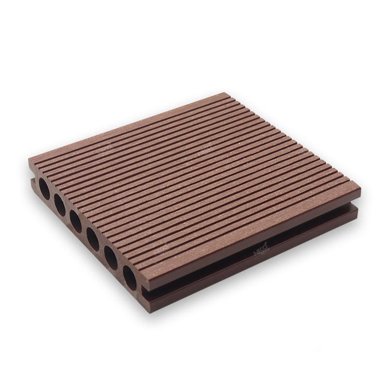 Outdoor WPC Round Hole Composite Decking